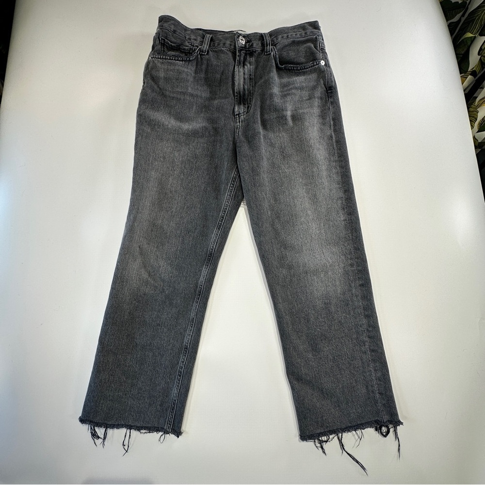 Citizens of Humanity Straight Leg Crop Jeans Daphne Size 29 - Picture 2 of 14